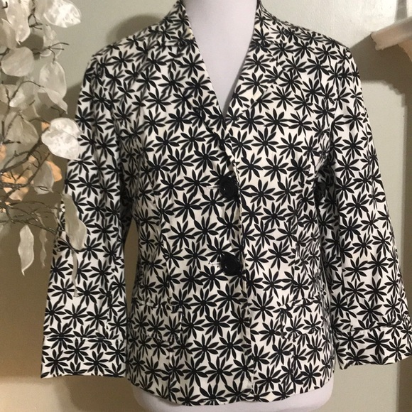 Spense Jackets & Blazers - SPENSE BLACK & WHITE JACKET